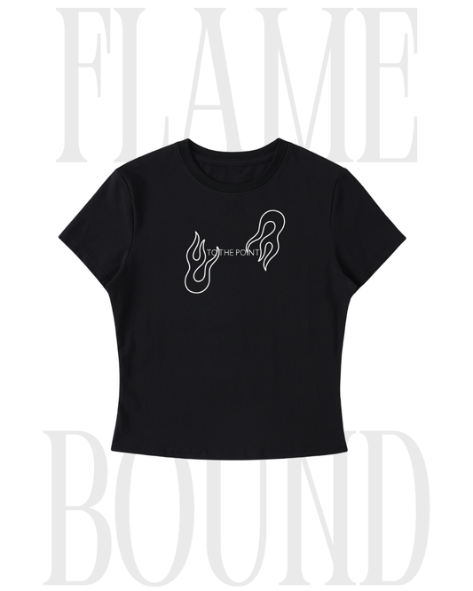 'FLAME BOUND' Bodycon Top