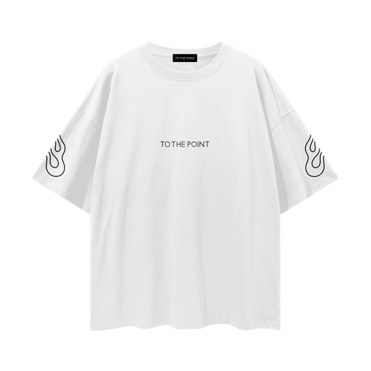 FLAME BOUND OVERSIZED T-SHIRT