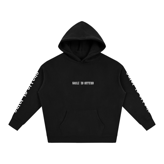 BUILT TO OFFEND OVERSIZED FLEECED HOODIE