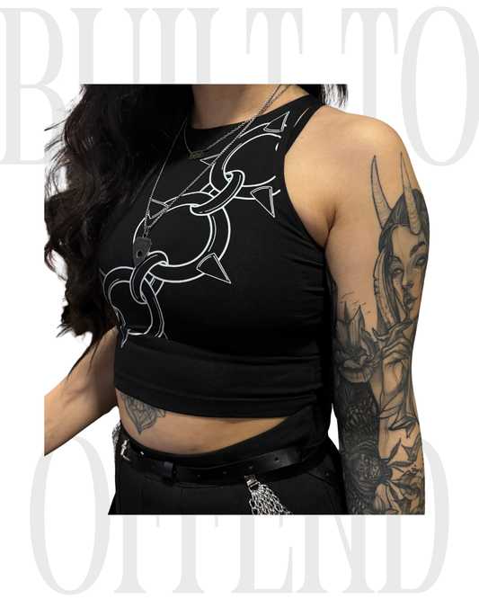 BUILT TO OFFEND CROP VEST