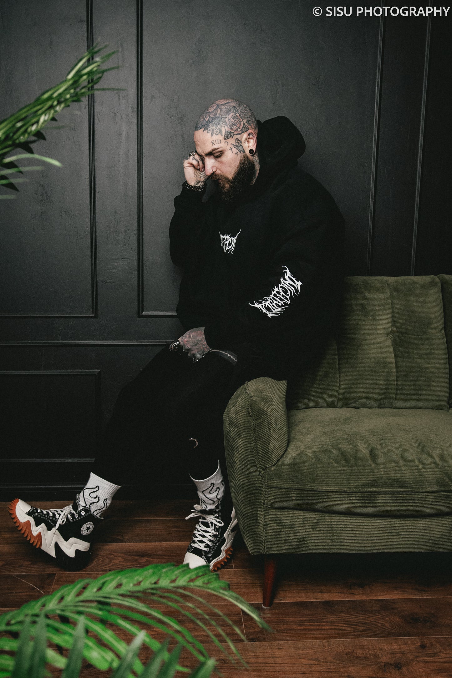 DEAD SET OVERSIZED FLEECED HOODIE