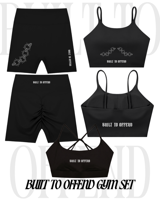 BUILT TO OFFEND GYM CAMI BRALET