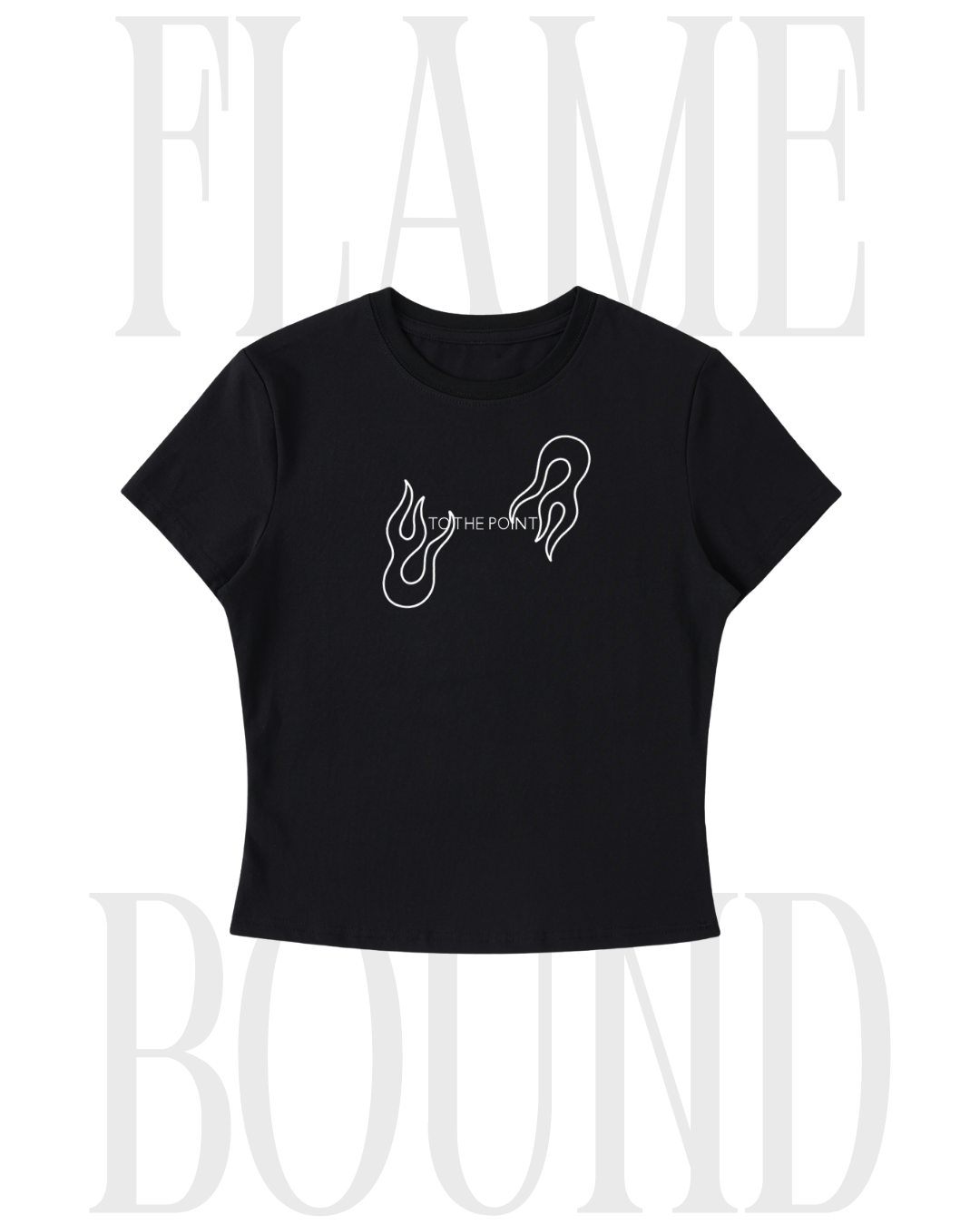 'FLAME BOUND' Bodycon Top