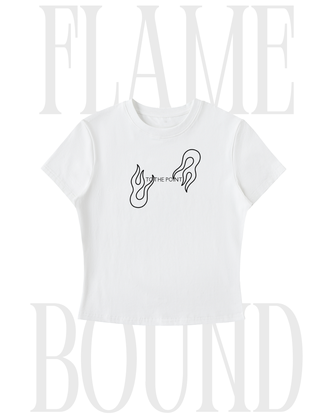 'FLAME BOUND' Bodycon Top