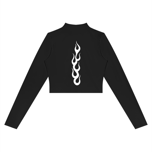 FLAME BOUND 2.0 YOGA CROPPED JACKET