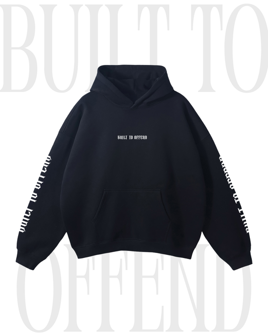 BUILT TO OFFEND OVERSIZED FLEECED HOODIE