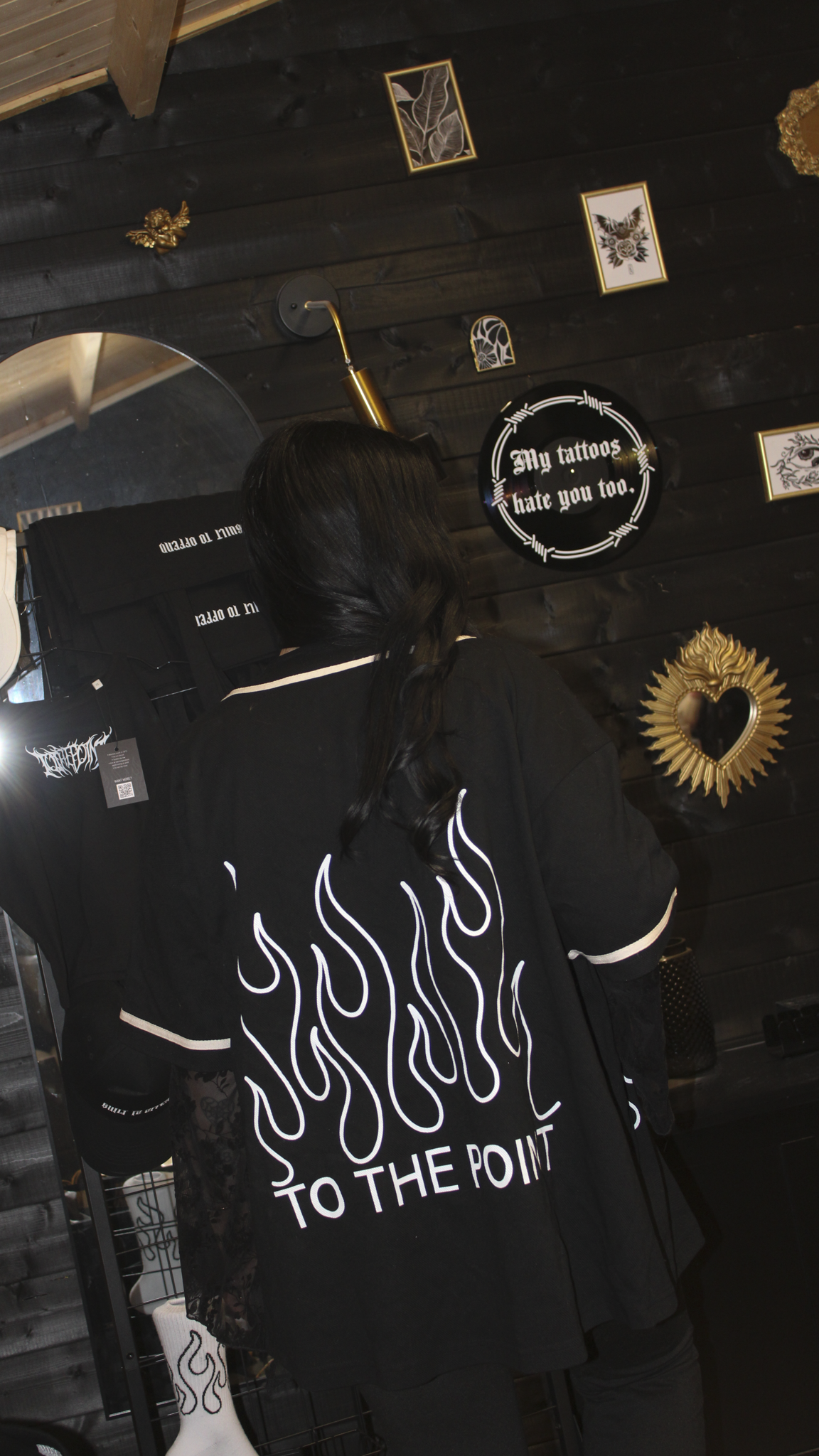 FLAME BOUND BUTTON UP JERSEY