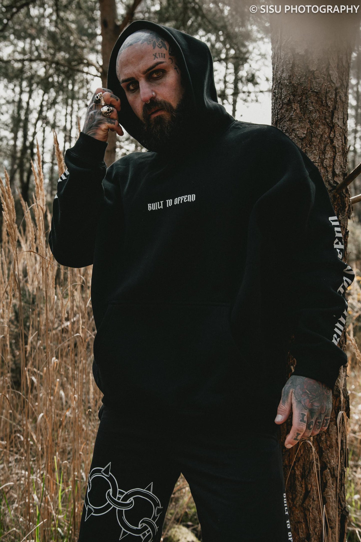 BUILT TO OFFEND OVERSIZED FLEECED HOODIE