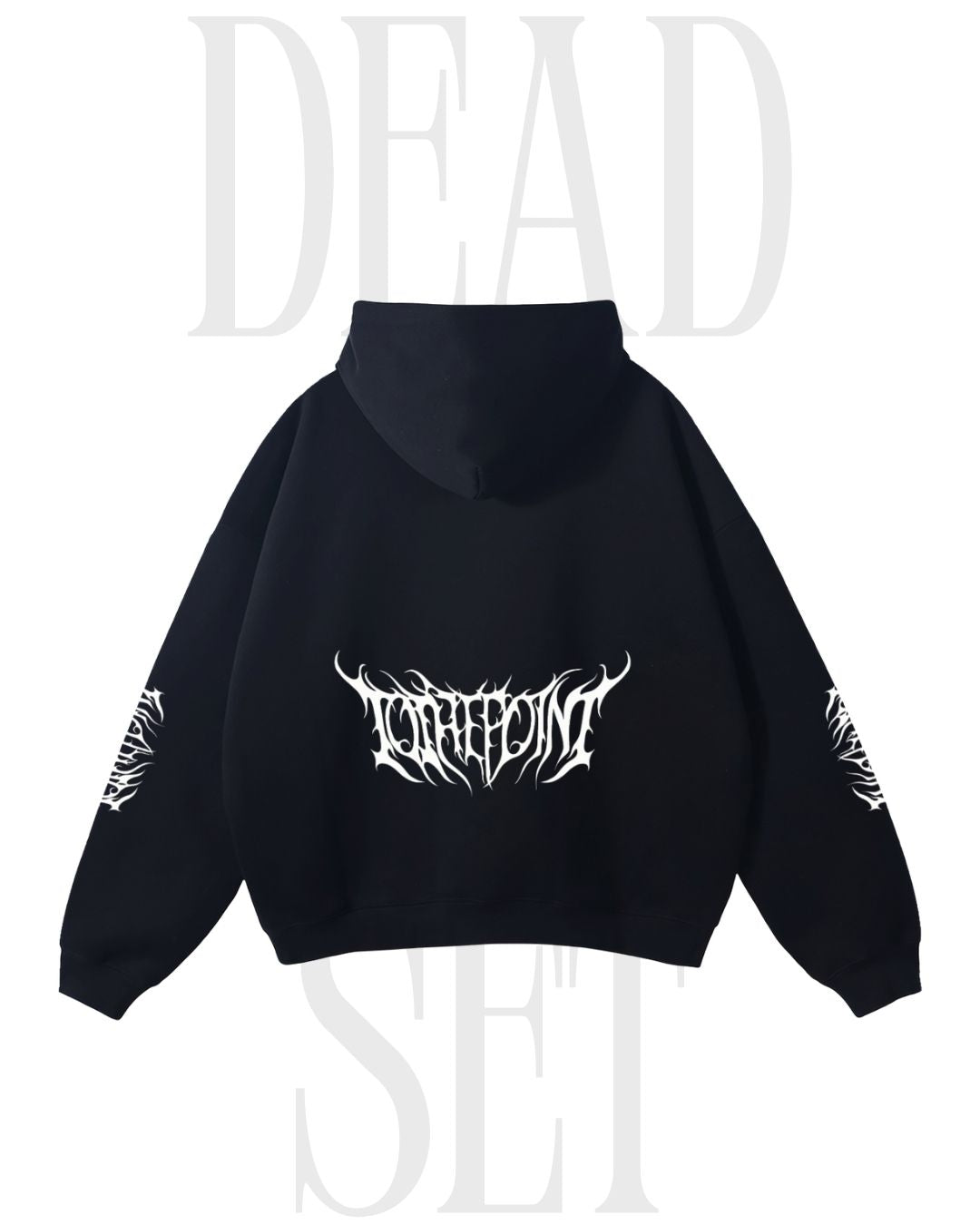 DEAD SET OVERSIZED FLEECED HOODIE