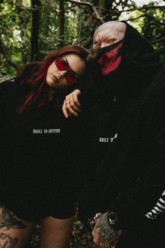 BUILT TO OFFEND OVERSIZED FLEECED HOODIE