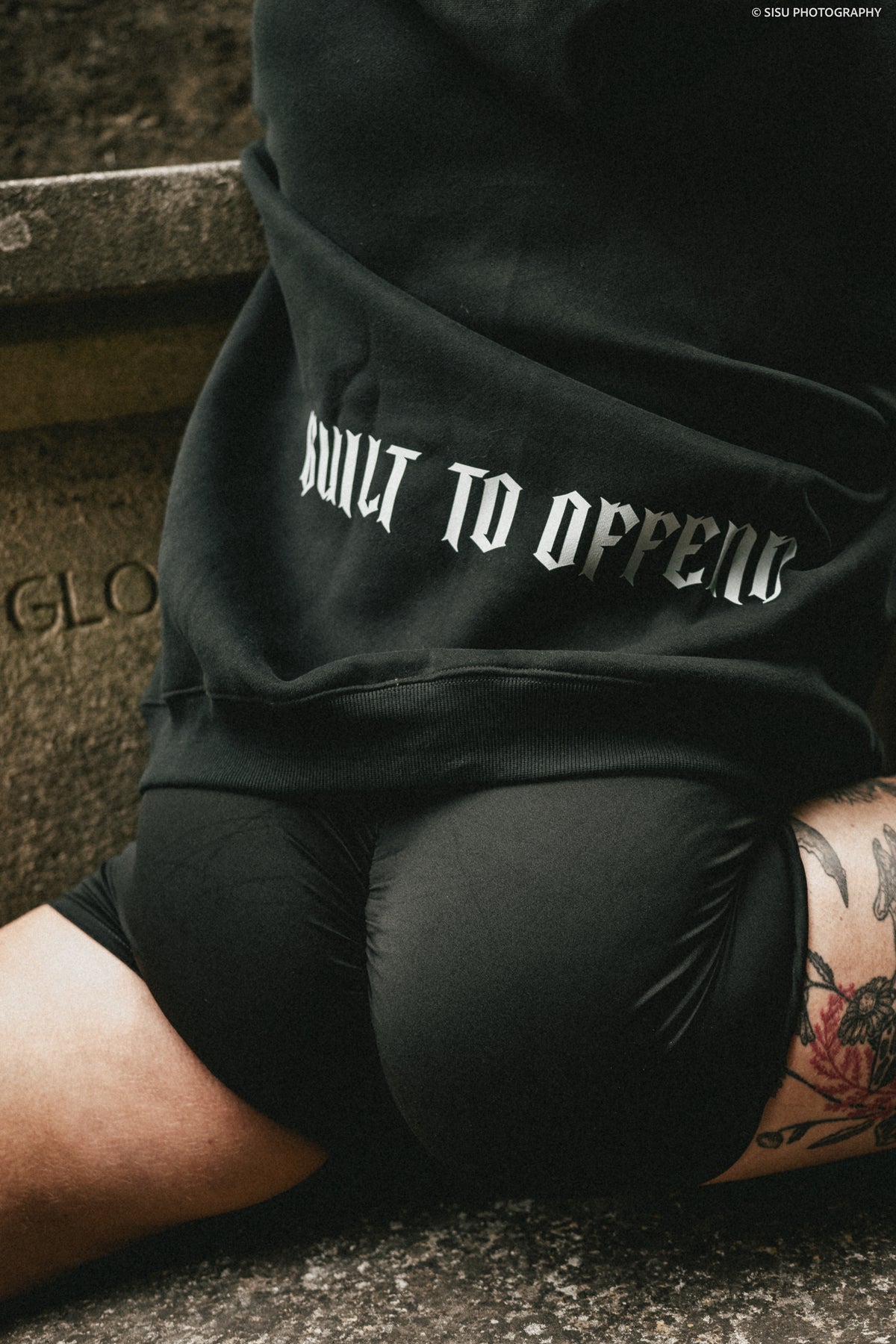 BUILT TO OFFEND SCRUNCH SHORTS