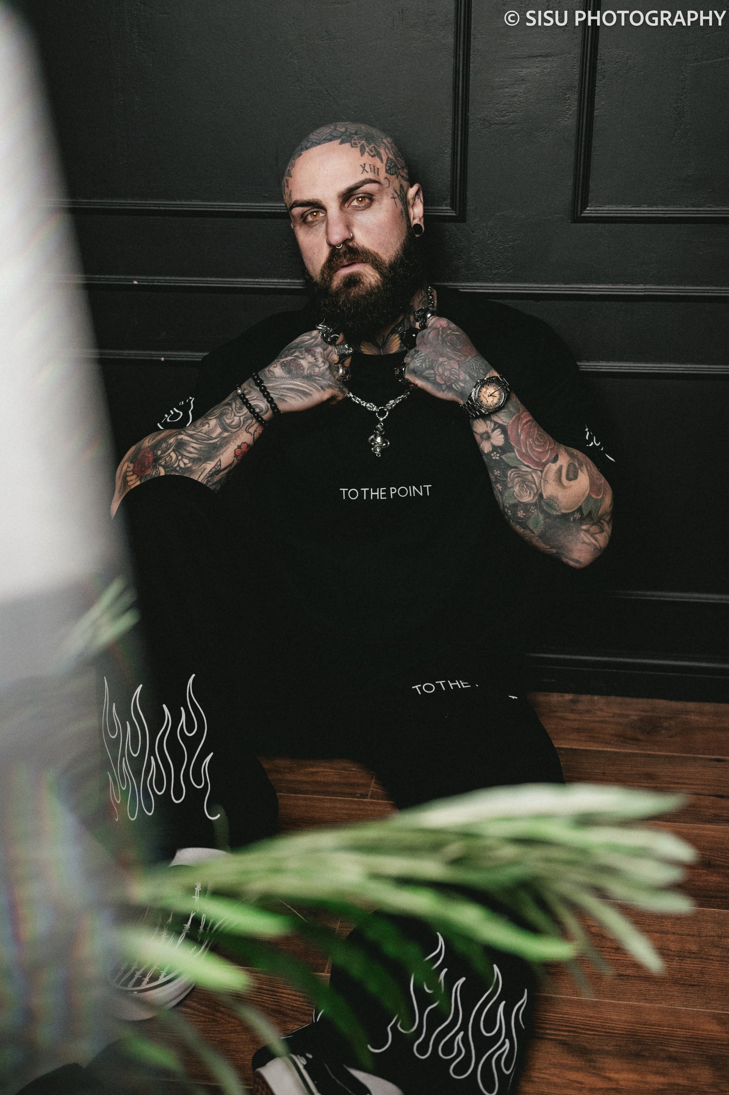 FLAME BOUND OVERSIZED T-SHIRT