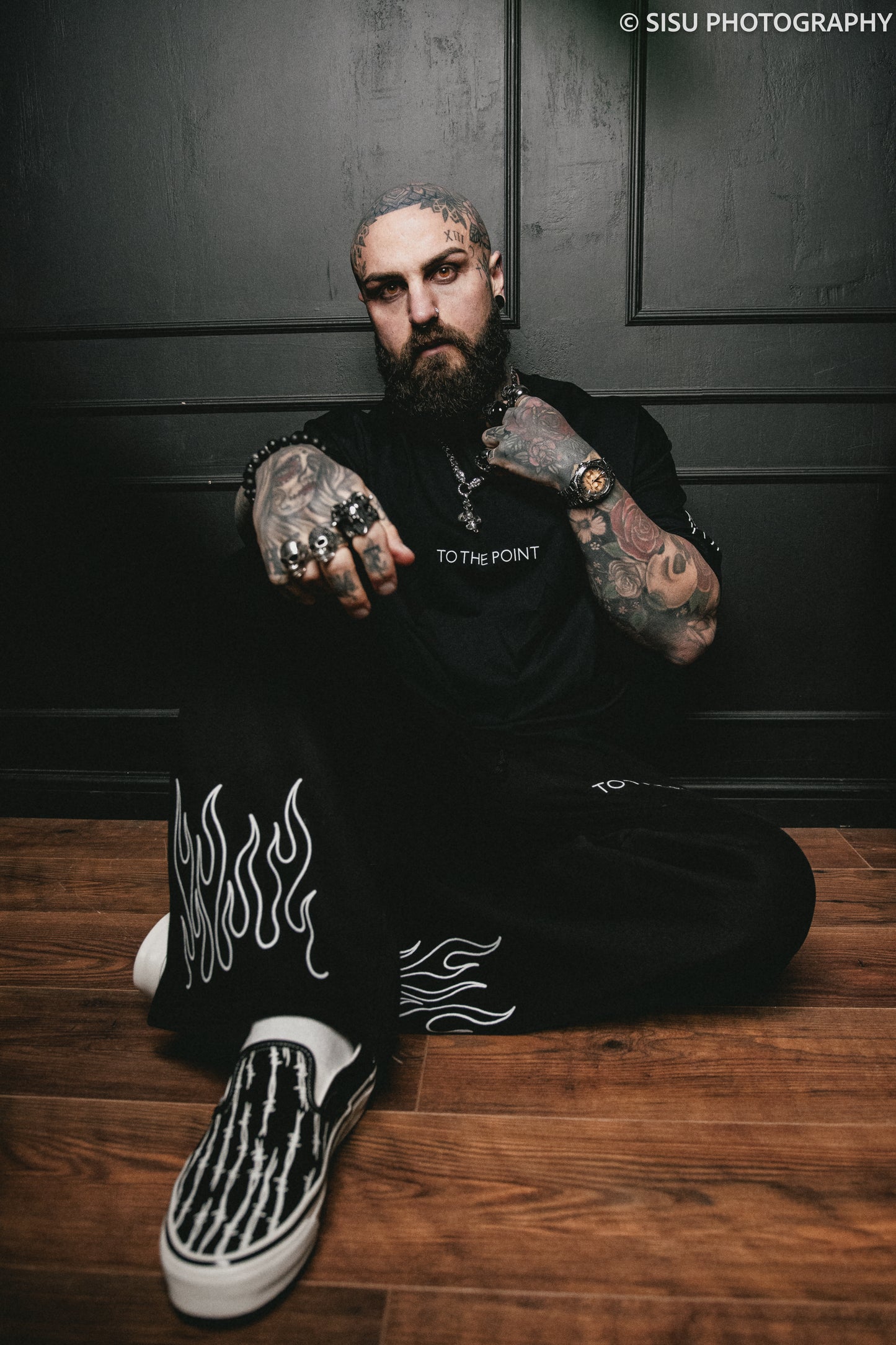 FLAME BOUND OVERSIZED T-SHIRT