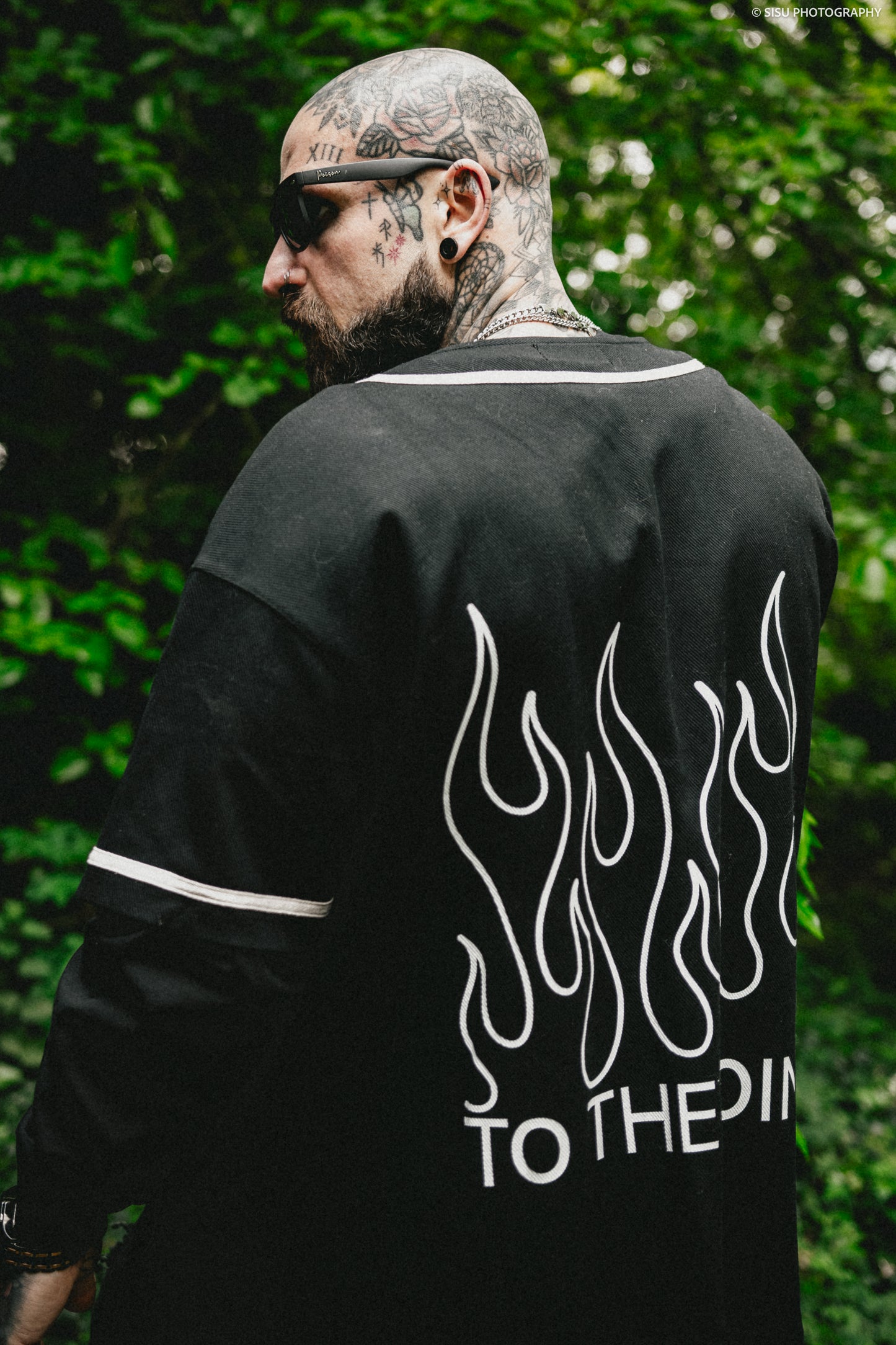 FLAME BOUND BUTTON UP JERSEY