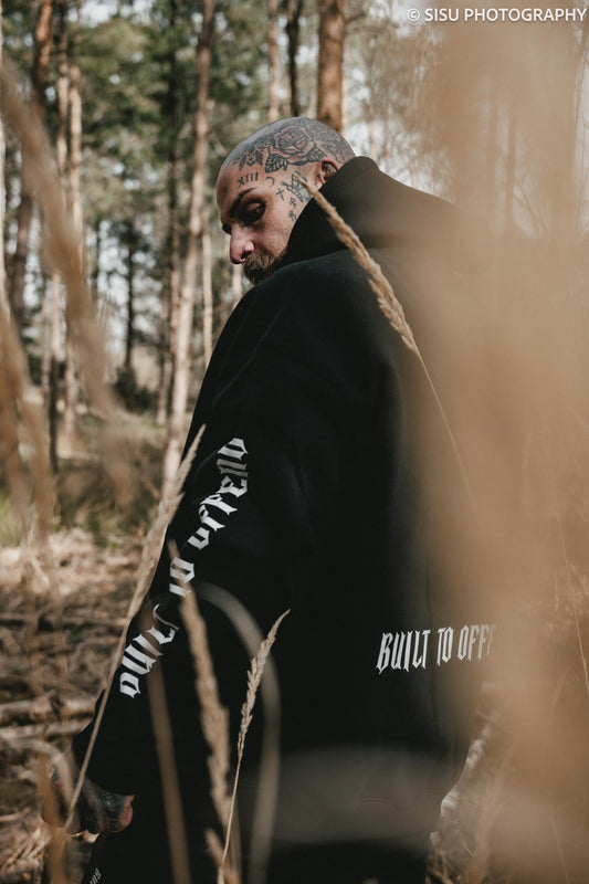 BUILT TO OFFEND OVERSIZED FLEECED HOODIE