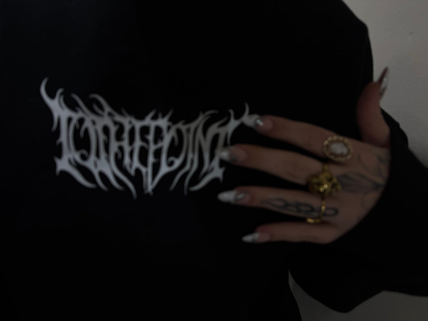 DEAD SET OVERSIZED FLEECED HOODIE