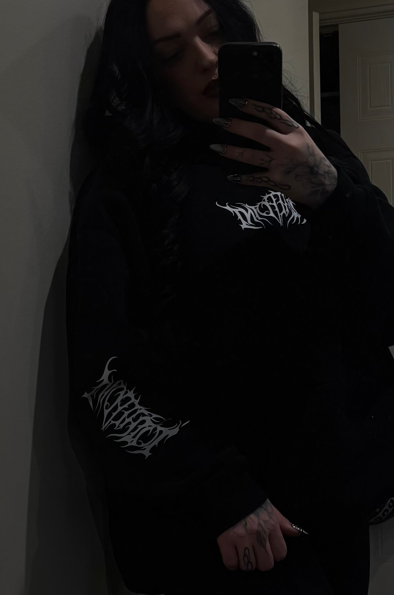 DEAD SET OVERSIZED FLEECED HOODIE