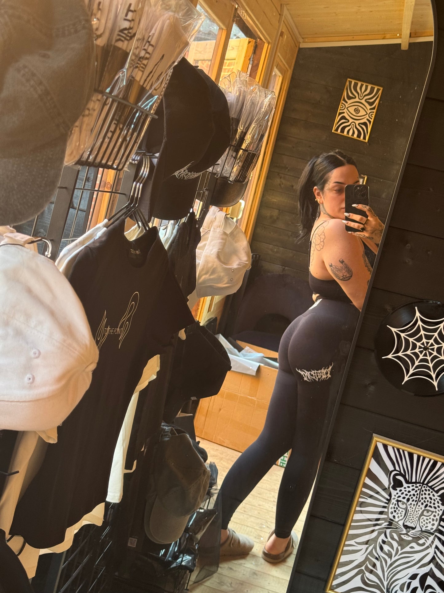 DEAD SET SCRUNCH GYM LEGGINGS