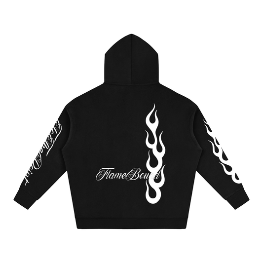 FLAME BOUND 2.0 OVERSIZED FLEECED HOODIE